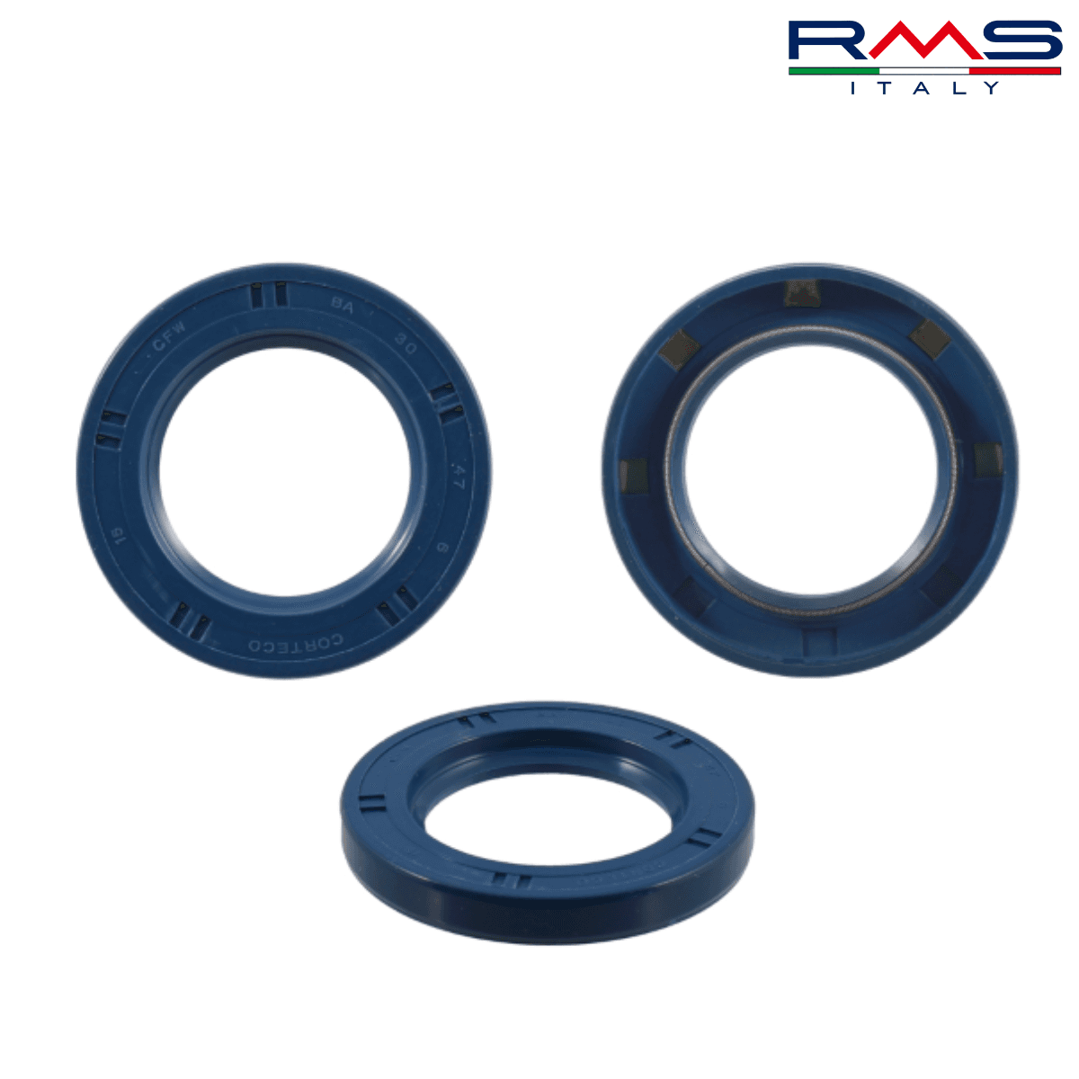 SEMERING 30X47X6 OSOVINA ZADNO TRKALO PIAGGIO 50 100665500 100665515 RMS ITALY*