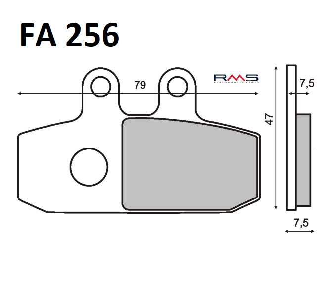 PLOCKI FA 256 APRILIA ATLANTIC 500 225100680 RMS ITALY